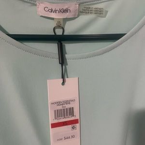 Calvin klein light green. Sleeveless top